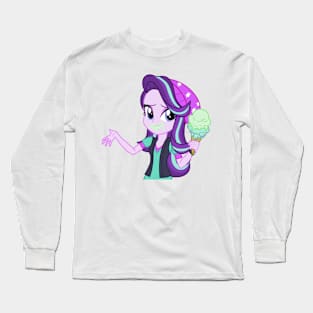 Starlight Glimmer with ice cream 1 Long Sleeve T-Shirt